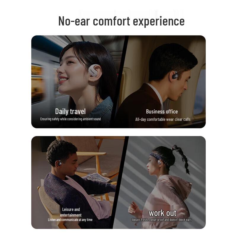 Philips TAT2708 True Wireless Bone Conduction Sports Earbuds