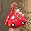 Cute Cartoon Silicone Coin Purse for Kids - Zipper Pouch, Keychain, Backpack Pendant, Bluetooth Earphone Bag