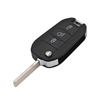3 Button Flip Remote Key Fob 433MHz 4A Chip For Peugeot Partner 508 308 Expert For Citroen Dispatch C3 C4 Cactus Berlingo HU83