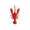7cm 12g Crawfish Soft Bait Lure with Lead Hook Fishing Lure Crayfish Imitation Shrimp Bait for Freshwater Saltwater Fishing