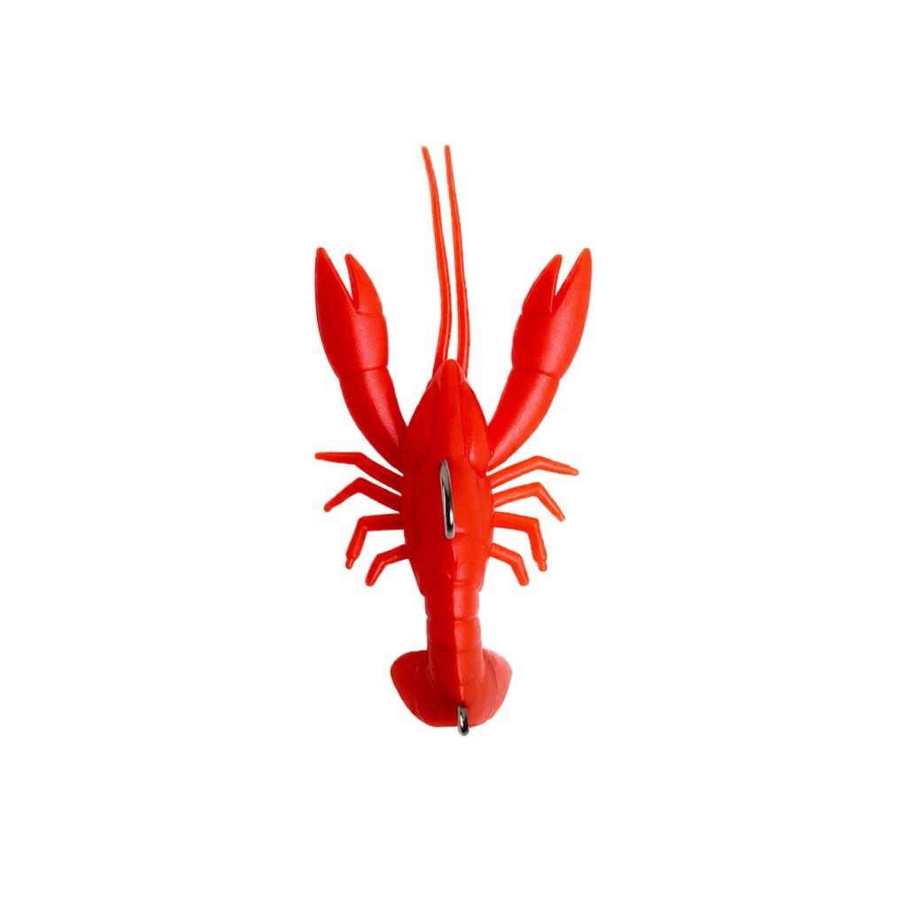 7cm 12g Crawfish Soft Bait Lure with Lead Hook Fishing Lure Crayfish Imitation Shrimp Bait for Freshwater Saltwater Fishing