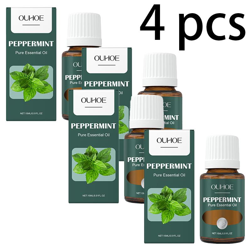 OUHOE Peppermint Soothing Massage Oil Skin Care Nourishing Moisturizing Body Care Plant Essential Oil Massage Oil