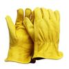 Construction Gloves Leather Breathable Durable Mechanic Gloves for Handling Plants Welding and Grinding