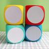 Write On Wipe Off Educational Toys 4x4Inch White Boards Reusable EVA Block  Parents Teaching