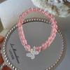 4-piece set of berry bobo small fresh butterfly bracelet women's trick peach blossom bracelet girlfriends jewelry design sense versatile bracelet