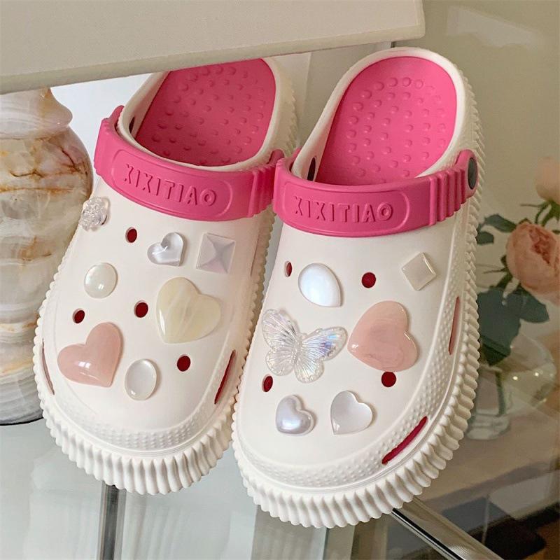 Women's Height-Boosting DIY Closed-Toe Platform Sandals