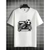 European Size Casual Sport Style Men'S T-Shirt Football Soccer Ball And Cleat Design Summer Wear for Sports Fans And Gifts