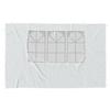 VidaXL 2x Paroi de Tente de Réception avec Fenêtre PE Blanc Tonelle Pavillon 45113