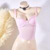 Summer Lace Underwire Camisole: Sexy, Sheer, Chest-Enhancing Vest
