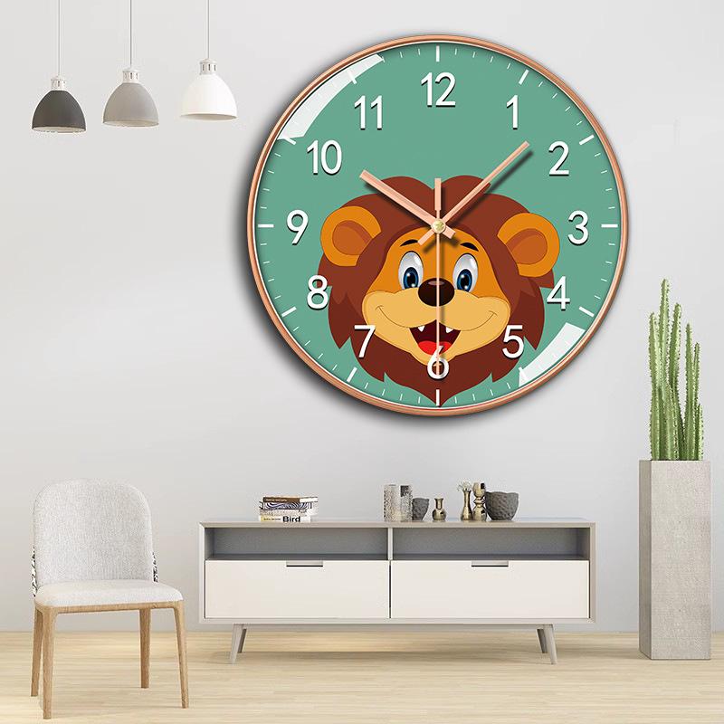 14 Inch 35cm Home Minimalist Silent Fashionable Clock Creative Bedroom Decoration Personalized Light Luxury Wall Clock