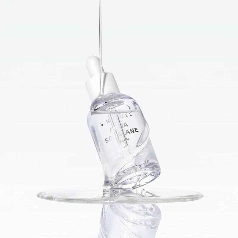 S.NATURE Aqua Squalane Moisturizing Cream Set (60ml*2 + 10ml Serum)