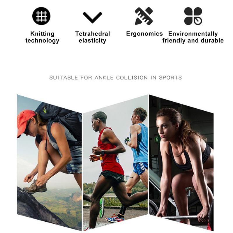 1PC Breathable Knee Support Pads Active Running Hiking Knitted Nylon Material Design Knee Brace Gear Pads Basketball Football