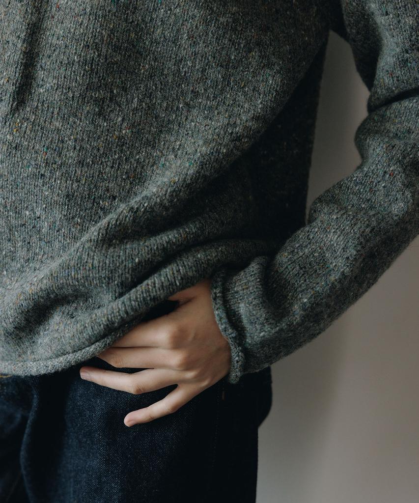 Beullaengkeulumumeon Rolled Edge Crew Sweater_St. Kilda