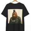 Bigfoot Punk Rock T-Shirt: Funny Sasquatch Graphic Tee