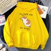 Pussy print hoodie hip-hop sweatshirt drawstring fleece jacket sweater