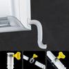 White Drain Hose Pipe Inlet Extension Tube Drainpipe for Faucet Accessories Washing Machine Water Pipe Home Improvement