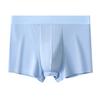 Boxershorts, Mittelhohe EisSeiden-Boxershorts, Enganliegend, U-Konvex, Schnelltrocknend, Sommerunterwäsche für den täglichen Gebrauch und zum Schlafen