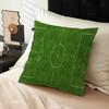 Football Field Pillow Cushion Cover Pillowcase Living Room Sofa Home Decor