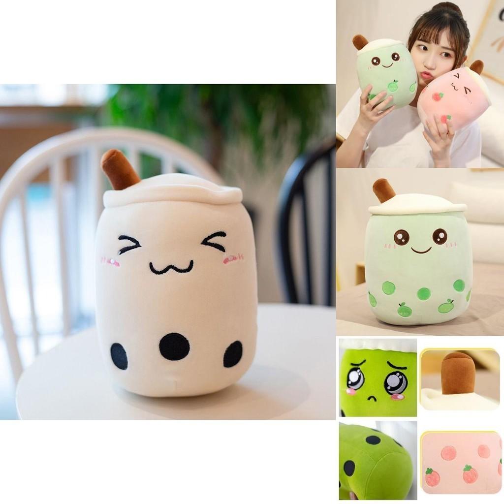 Adorable Bubble Tea Boba Cup Plush Pillow Cushion For Cozy Softness In 4 Sizes