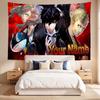 Persona 5 (1) Tapeçaria com Nome Personalizado Pendurada na Parede Tapeçaria Decoração de Arte de Parede para Quarto Sala de Estar