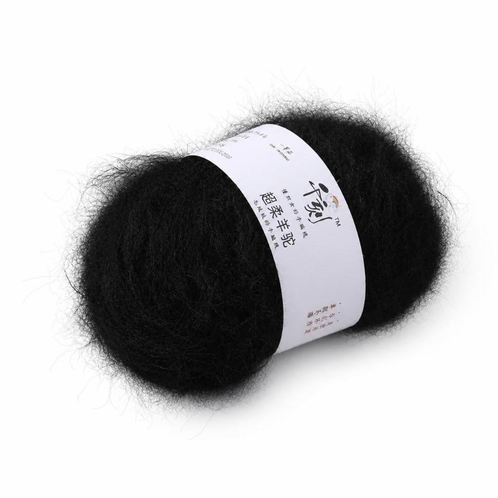 Soft Fine Thread Alpaca Yarn Thick Thread Long Hair Yarn New Plush Yarn Hat Scarf Sweater