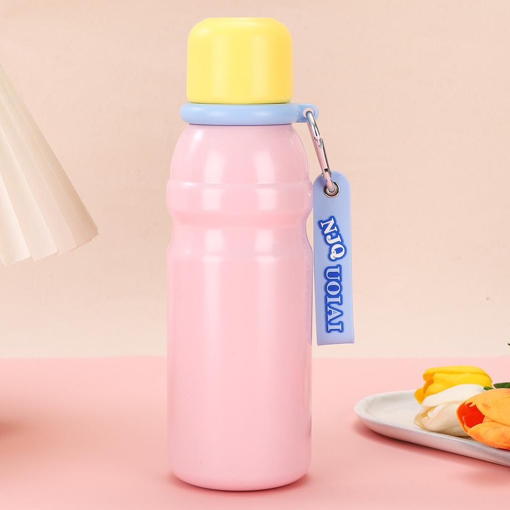 New Speng Colorful Accompanying Cup Stainless Steel Double-layer Vacuum Insulated Cup Outdoor Portable Sports Kettle