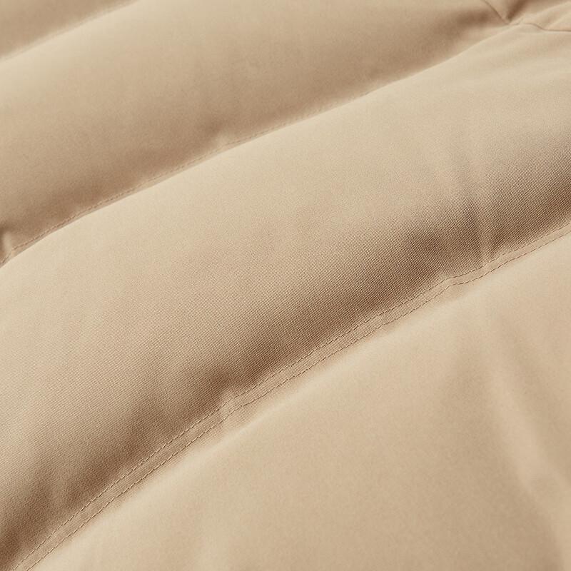 Demana Damen Reedton Faux-Lammfell Spleißrevers Daunenjacke