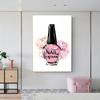 Nordic Fashion Girl Nail Beauty Salon Tweezers Wall Art Canvas Painting Posters And Prints Wall Pictures For Living Room Decor