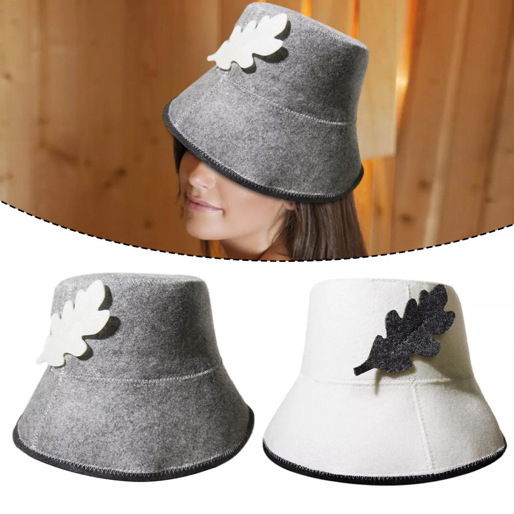 Bath House Kit Fisherman Felt Sauna Hat Fisherman Felt Sauna Hat Insulate Unisex Water Absorption Long Lasting Performance