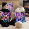 Classic Movie Kpop Style D-Demon H-Hunters Cushion Cover Inches Farmhouse Decor Home Throw Pillow Covers For Couch Decorations