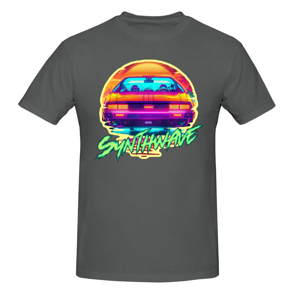 Funny Synthwave Logo Unisexs Printed Tshirt Unisex T Shirtbasketball