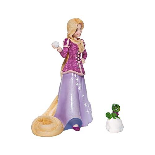 Enesco Disney Showcase Rapunzel und Pascal Weihnachtsfigur aus „Rapunzel – Neu verföhnt“, 21,1 cm, mehrfarbig