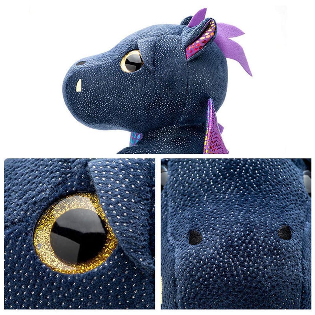 Stuffed Animal Dinosaur Kids Cuddly Plush Doll for Toy Valentine'S Day Blue