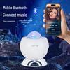 Aurora Starry Sky Projector Night Light with Bluetooth Charging - Romantic Bedside Atmosphere Lamp