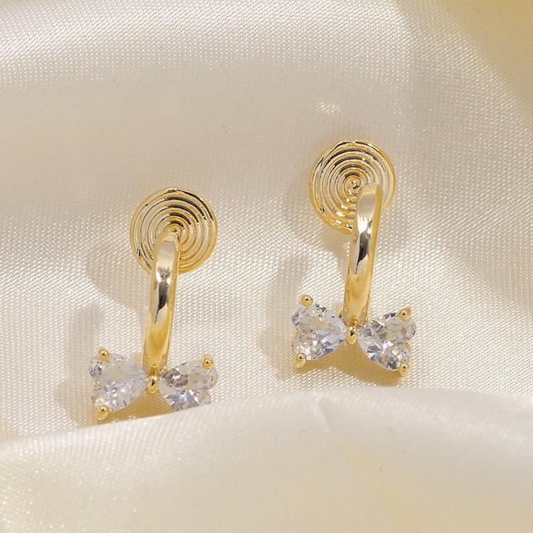 

Роскошные клипсы для ушей в форме сердца: Безболезненный, Беспрокольный Держатель для Москитных Спиралей с Шикарным, Модным Дизайном