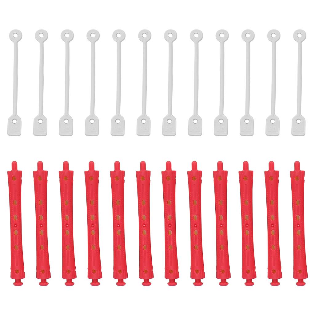 12Pcs Hair Perm Rods Plastic Hair Perming Rod Curlers Cold Wave Hair Curling Rods for Hair Salon