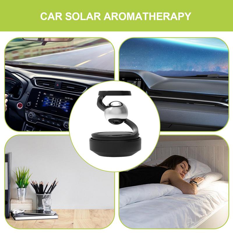 Difusor de fragrância para carro, painel giratório, difusor de aromaterapia, acessórios decorativos portáteis para decoração de interiores, ar