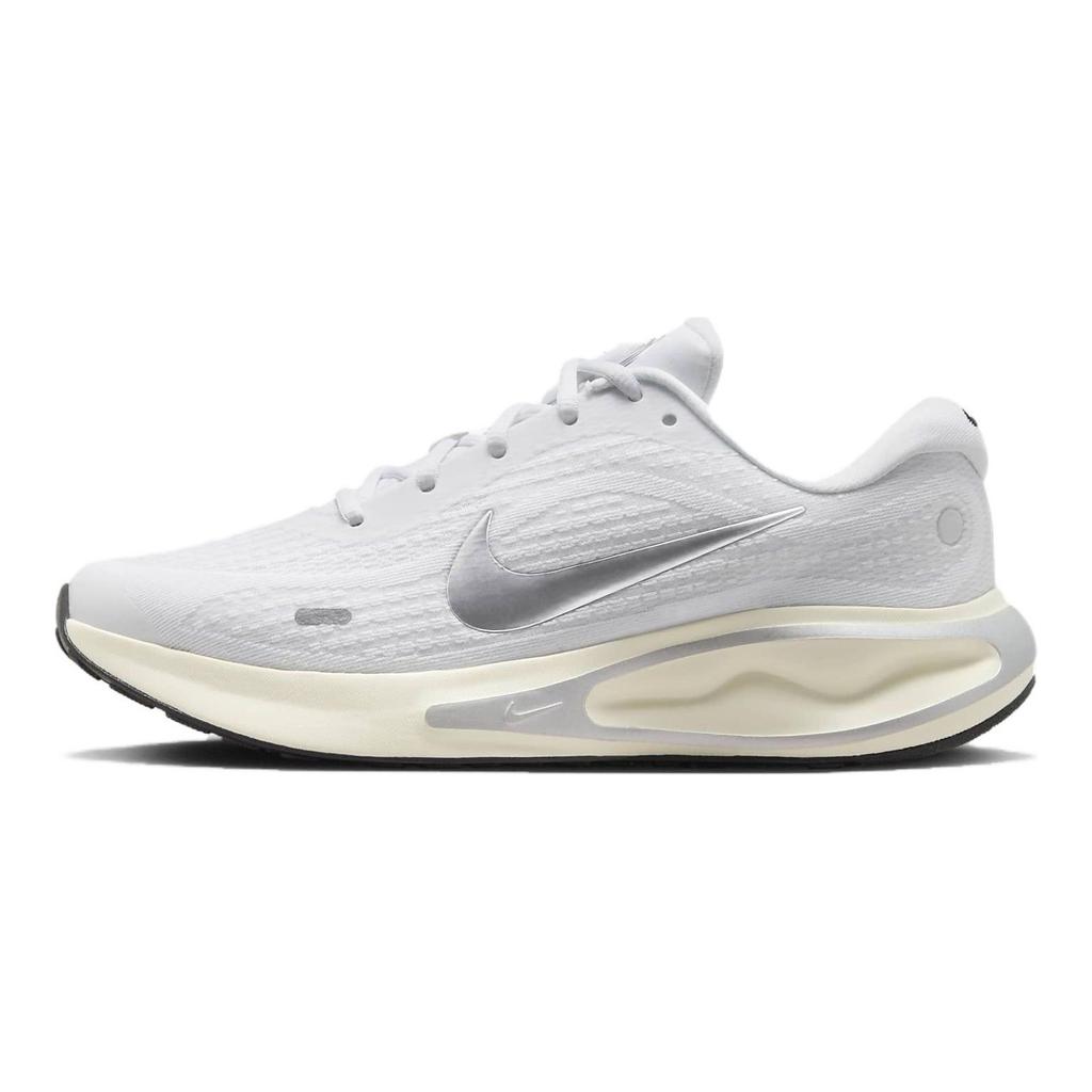Nike Journey Run White Metallic Silver Women Sneakers Platinum-Tint Coconut-Milk FJ7765-104