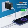Luminous Multi-Port LED USB + PD Type-C Travel Charger (US, EU, UK)