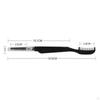 Fly Tying Tools Foldable Metal Comb and Hair Dubbing Brush Portable Reusable Hook