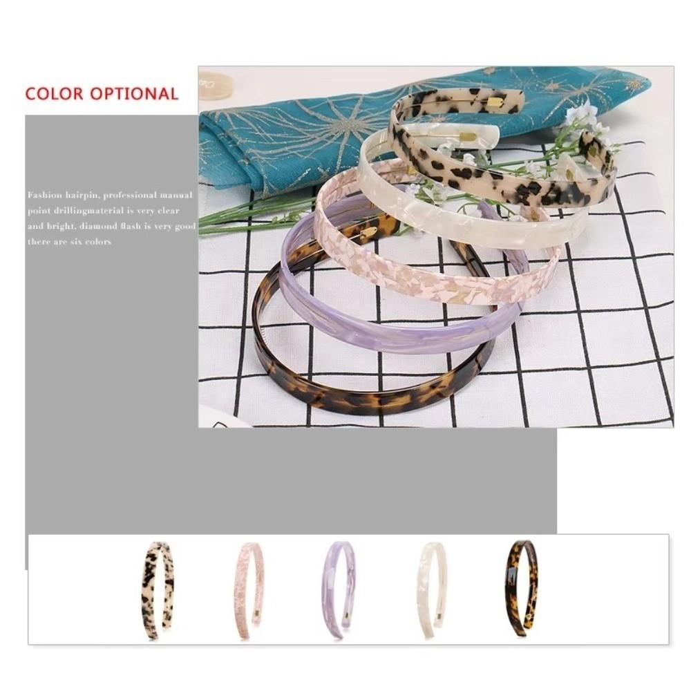 Tortoiseshell Headband Acetate Hair Accessories Classic Hair Band