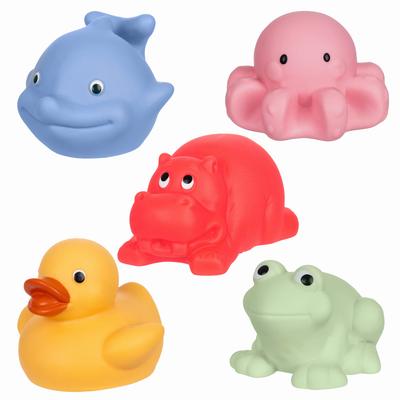 Bath Toys 5 Pcs Pastel