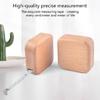 Wood Case Construction Tape Measure 2m Measuring Tape Ruler for Comfortable Grip In Any Setting