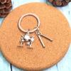 Rock Band Drum Kit Keychain - Music Lover's Accessory
