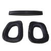 Earphone Cushions Ear Pads Earmuff Pillow Cover Noise Canceling Headphones Sleeve for G35 G930 G430 Leather Ear Pads 2x