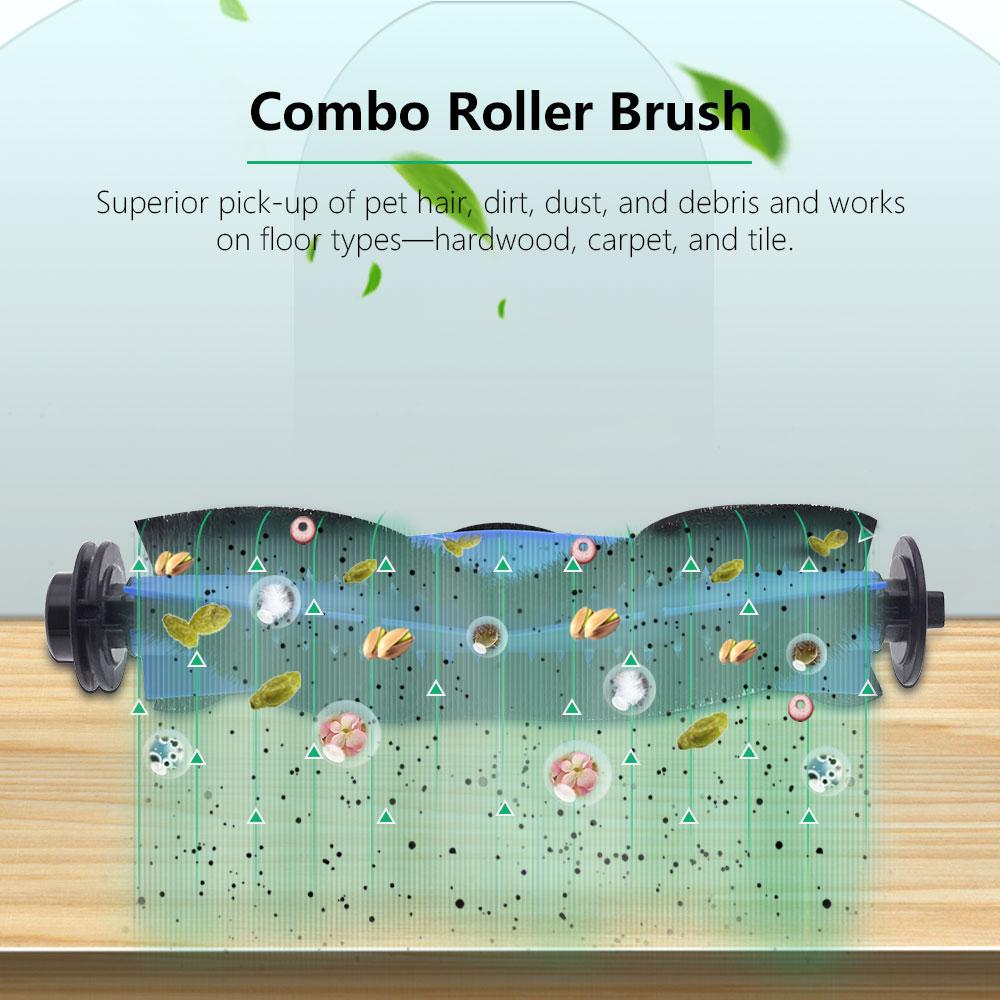 Roller Side Brush Filter for Eufy Robovac 11S Max 15C Max 30C MAX G10 G30 Hybrid Robot Vacuum Cleaner Replacement Accessories