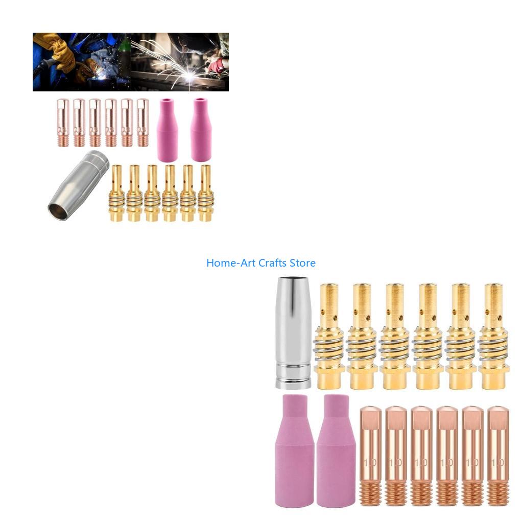 

Y3NA 15Pcs Gas Ceramic Nozzles Contact Tips 1mm Contact Tip Metal Contact Tip China Mainland