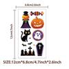 Halloween Graffiti Tattoo Aufkleber: 10 Blätter/Packung für Arm & Gesicht - Kreatives und lustiges Urlaubsspielzeug