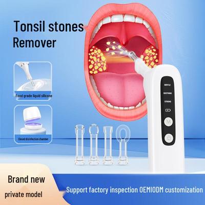 Portable Electric Tonsil Stone Remover and Oral Care Suction Tool