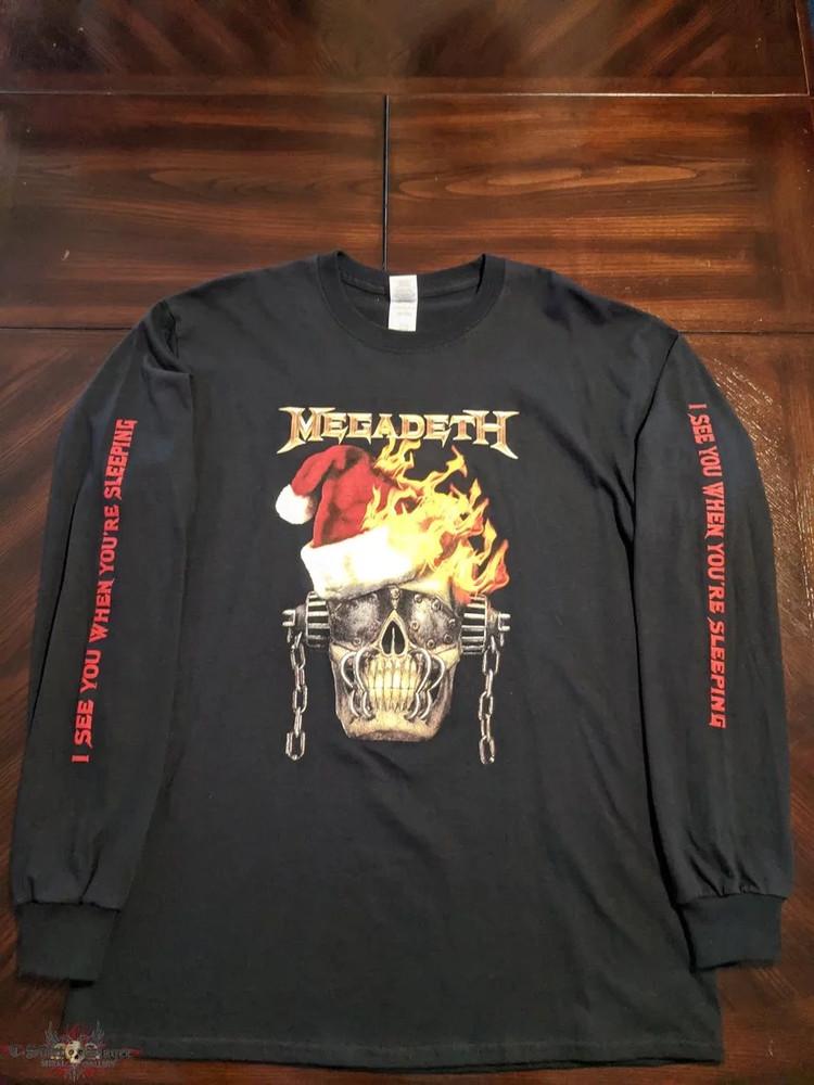 Megadeth I See You When You re Sleeping Christmas Shirt Unisex All Sizes AR682 Unisex T-Shirt L